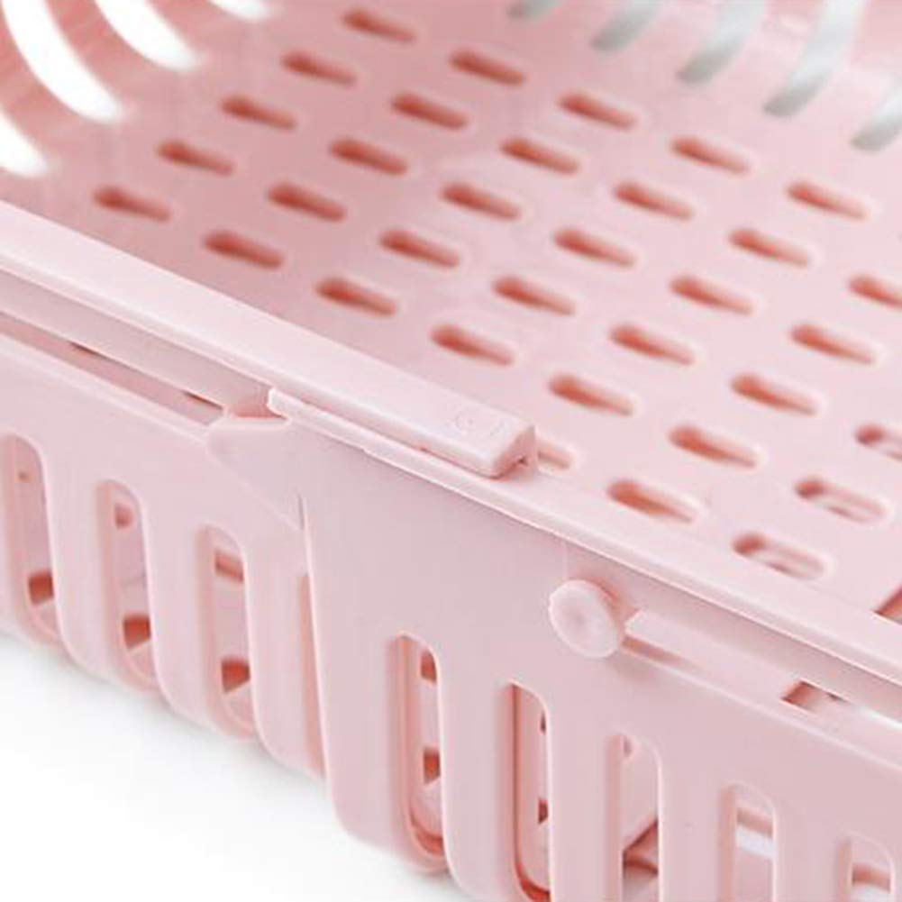 Fridge Sliding Drawer Storage Basket for Fruit and Vegetable Storage- Set of 2 (Set of 2) 5